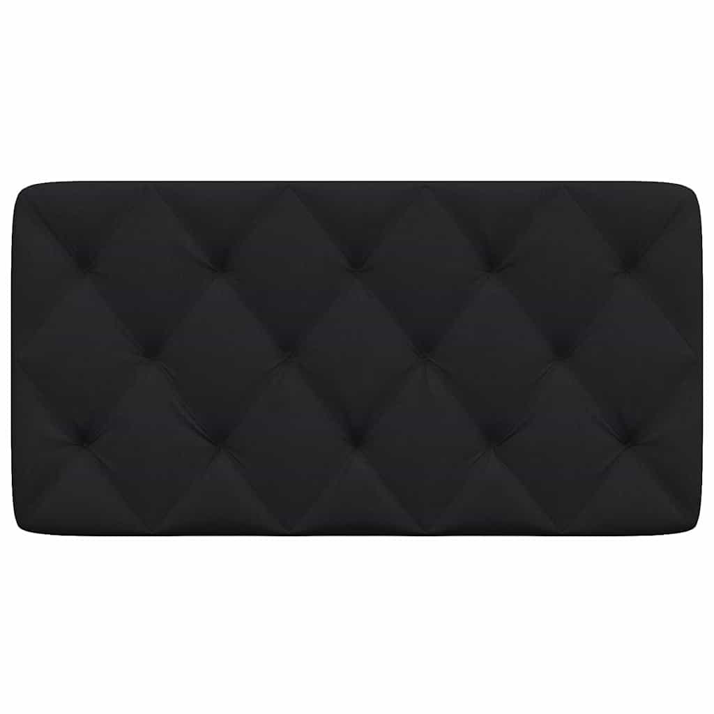 Almofadão de cabeceira 100 cm tecido preto