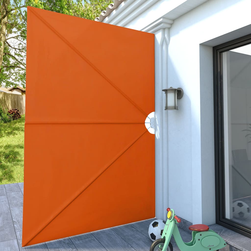 Toldo lateral dobrável para terraço 300x200 cm terracota