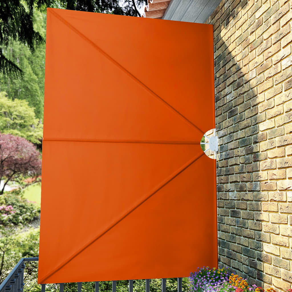 Toldo lateral dobrável para terraço 300x200 cm terracota