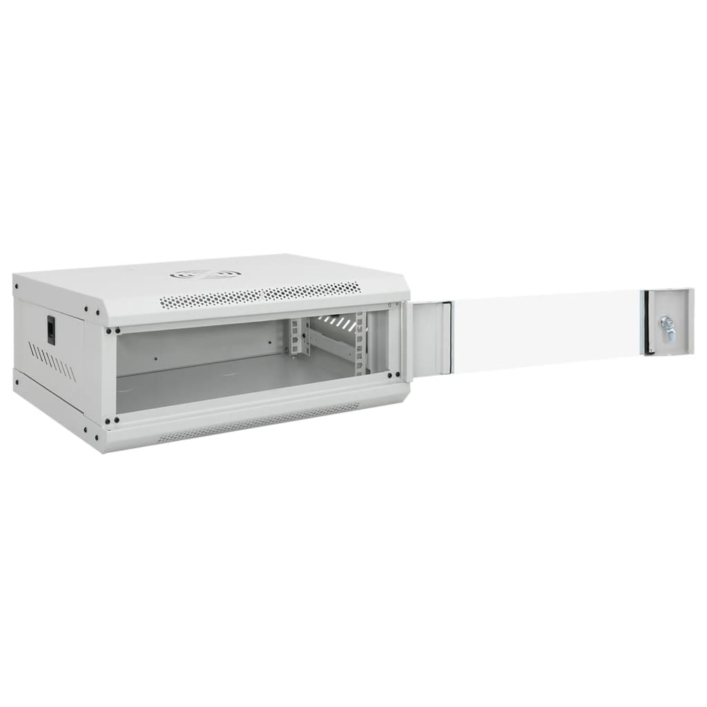 Armário bastidor de parede 4u 19" ip20 53x40x21 cm