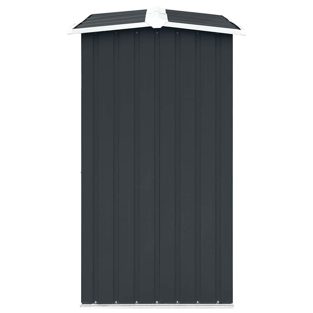 Abrigo para arrumação de troncos aço 172x91x154 cm antracite