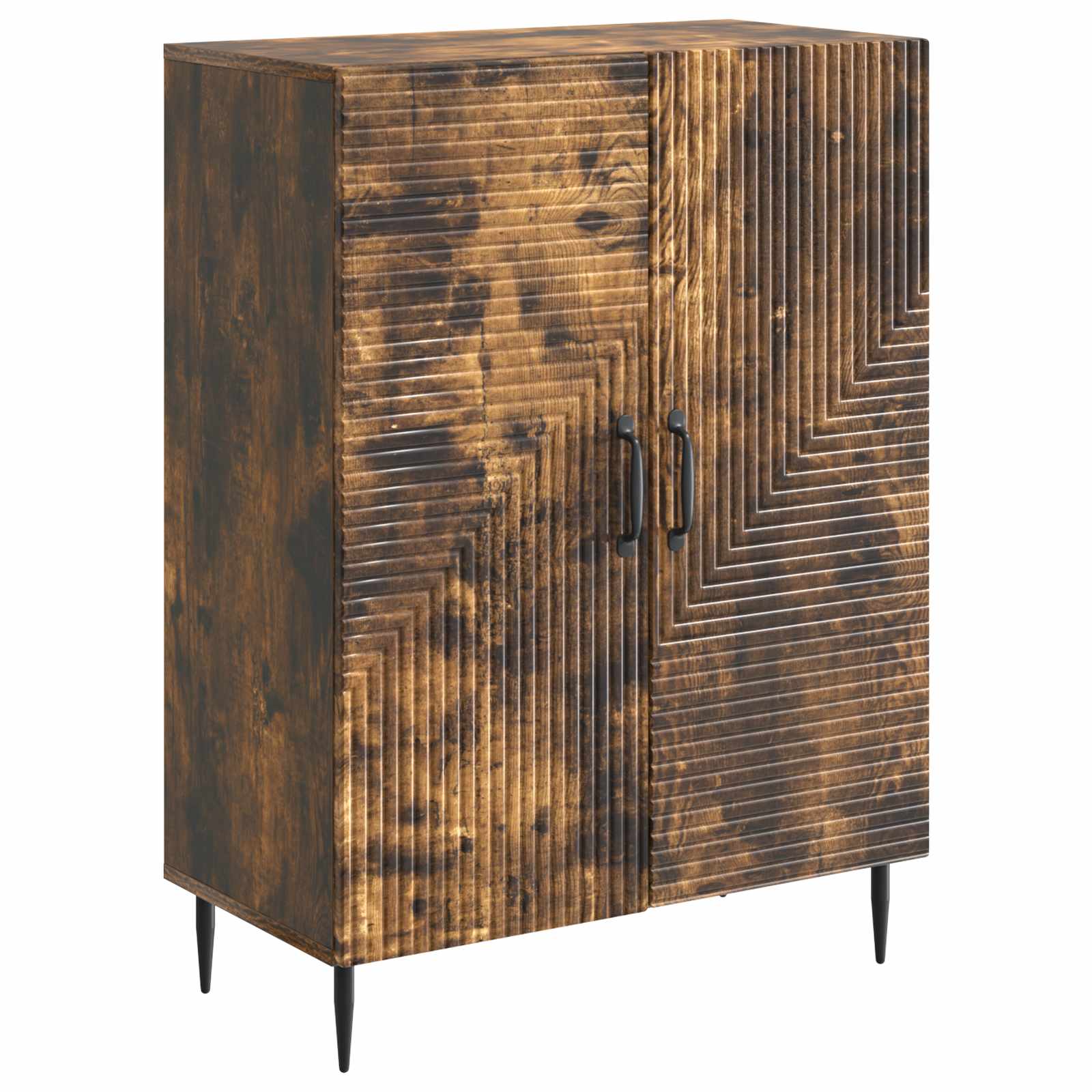 Buffet carvalho fumado 66 x 34,5 x 89,5 cm derivados de madeira