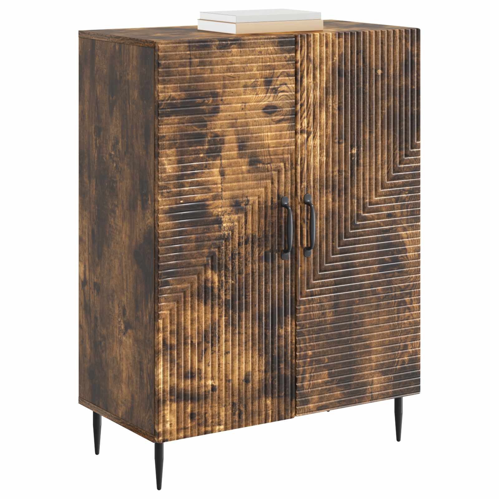 Buffet carvalho fumado 66 x 34,5 x 89,5 cm derivados de madeira