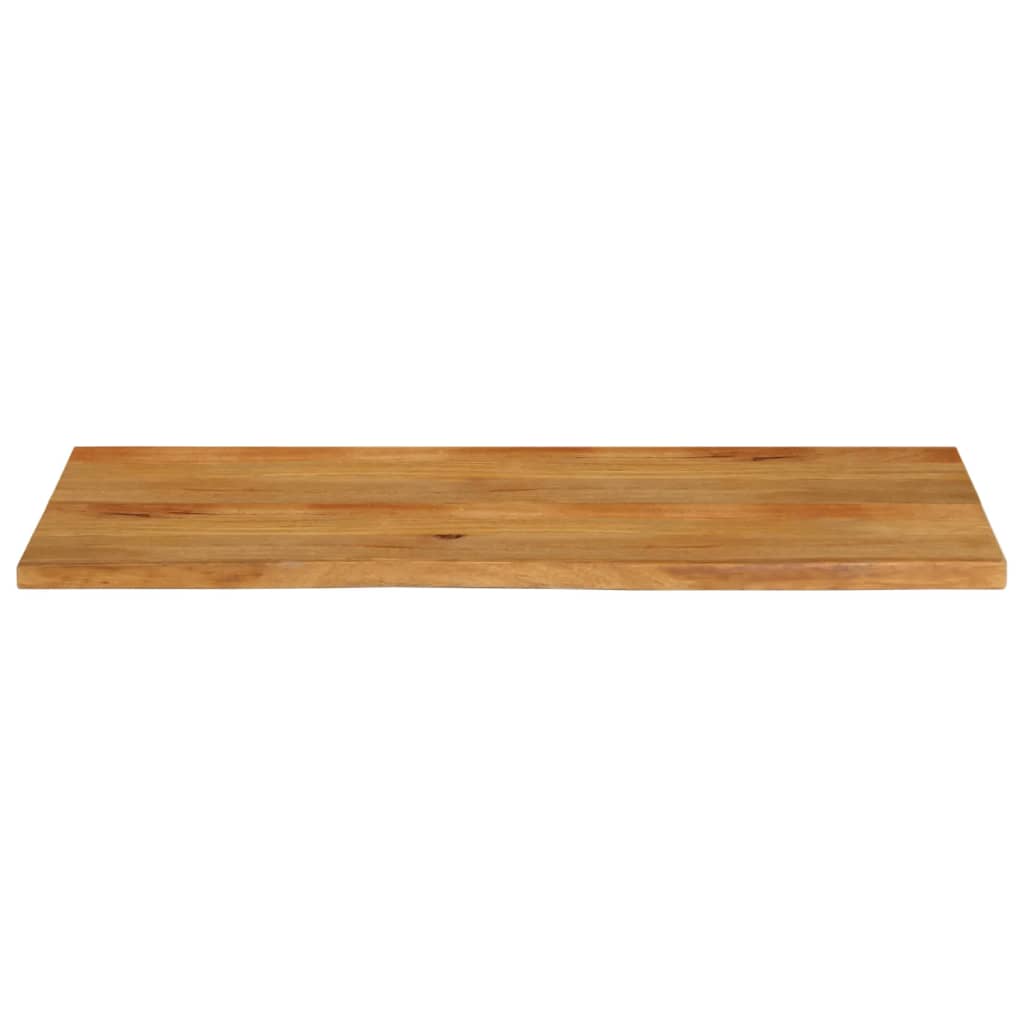 Tampo de mesa c/ borda viva 140x60x2,5 cm mangueira maciça