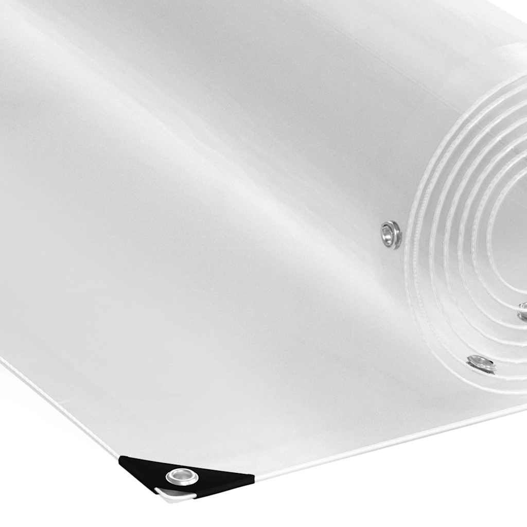 Encerado transparente com ilhós 1x2 m PVC