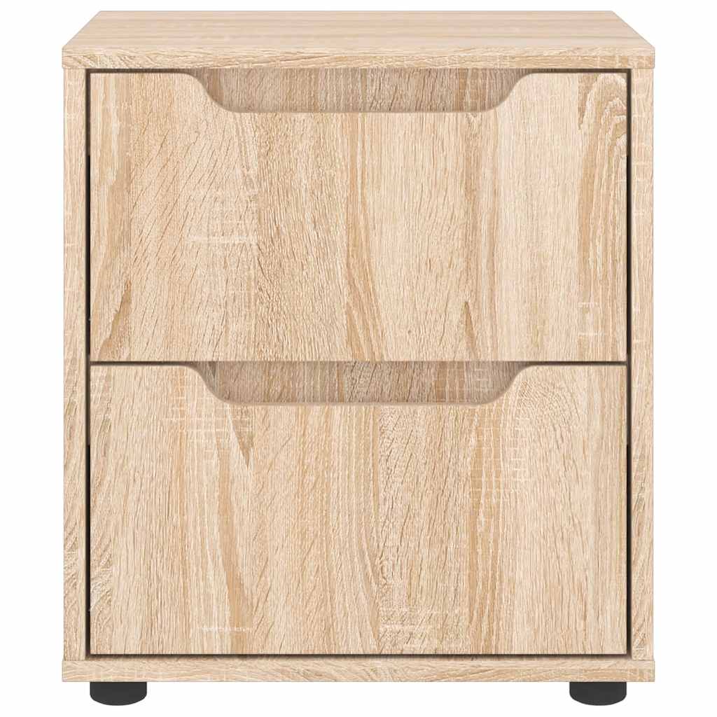 Mesa de cabeceira visnes carvalho sonoma 45x40x50cm