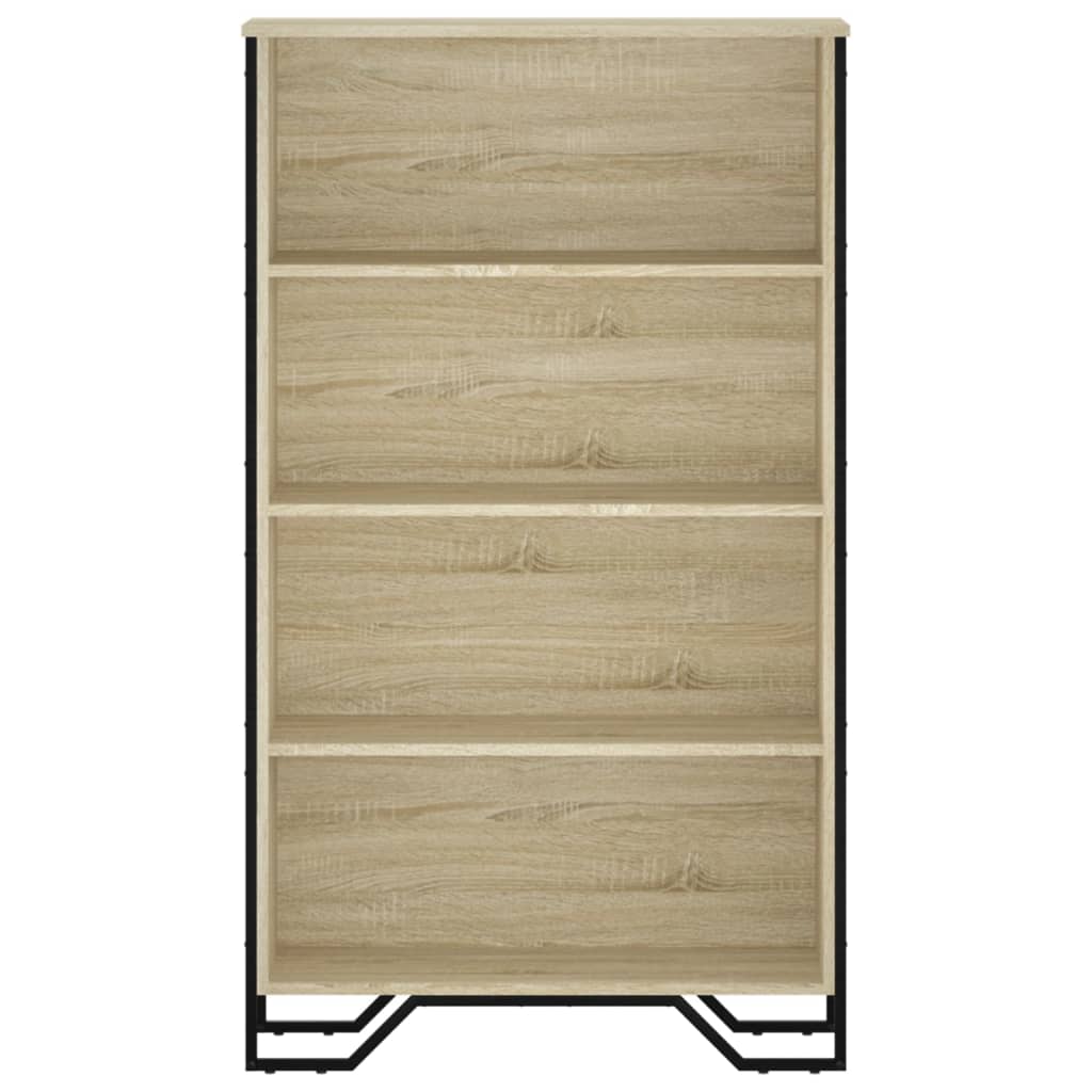 Estante 80x31x137,5 cm derivados de madeira carvalho sonoma