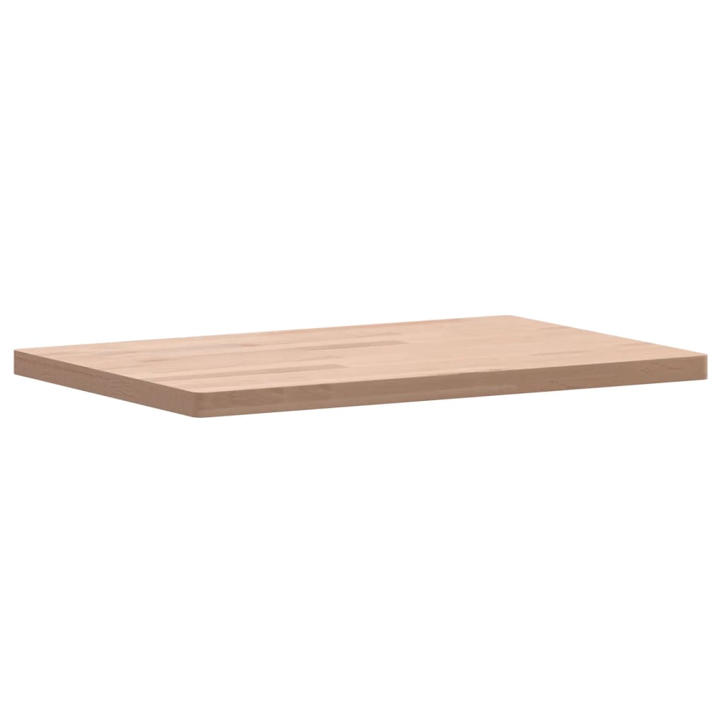 Bancada para casa de banho 60x40x2,5 cm madeira de faia maciça