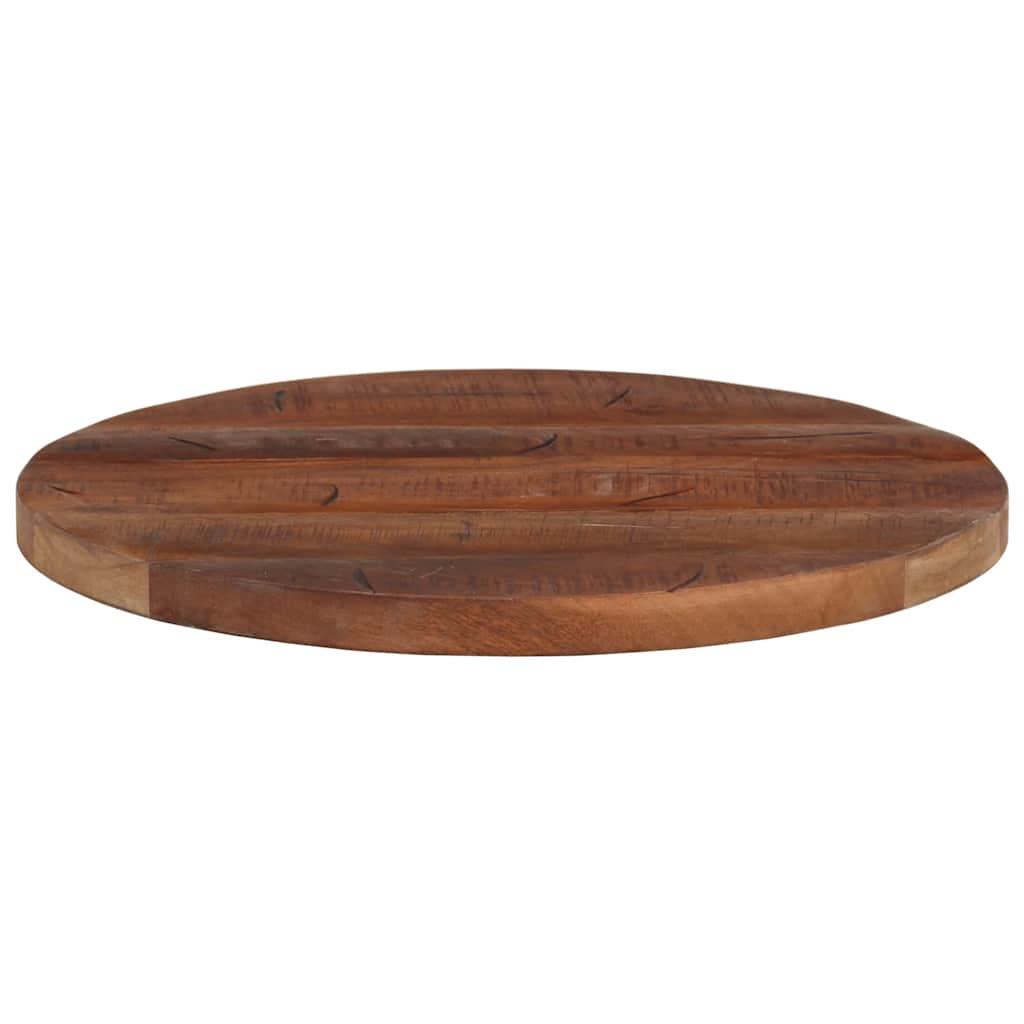 Tampo de mesa redondo ø40x2,5cm madeira recuperada maciça
