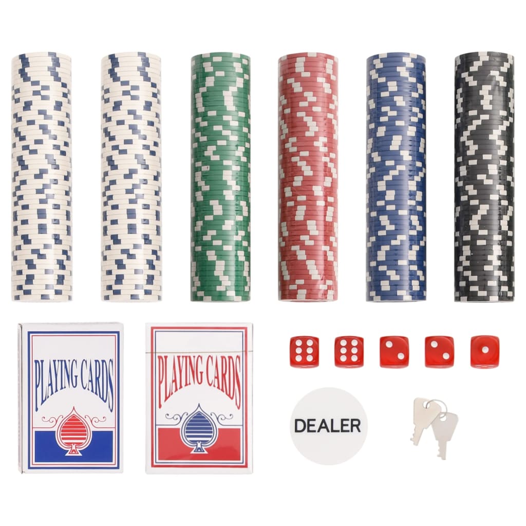 Conjunto de fichas de póquer 300 pcs 11,5 g