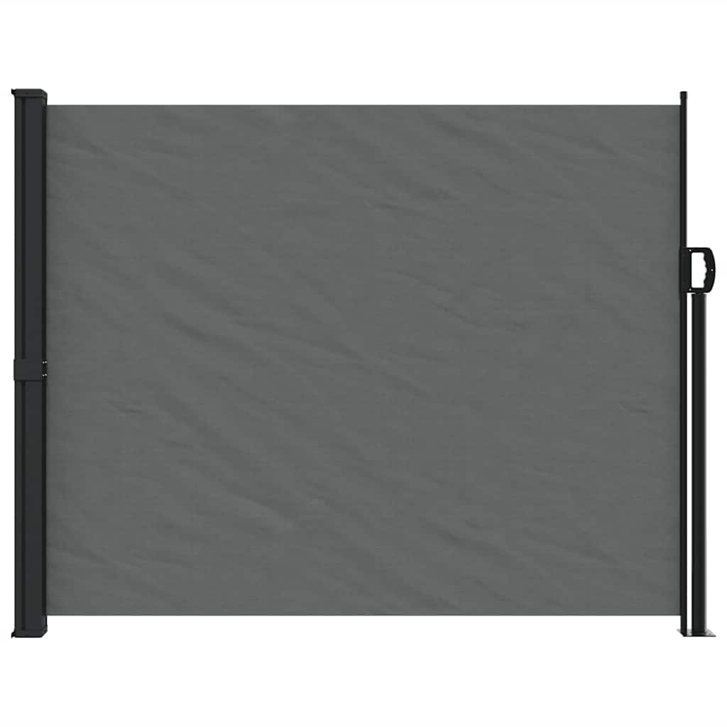 Toldo lateral retrátil 160x600 cm antracite