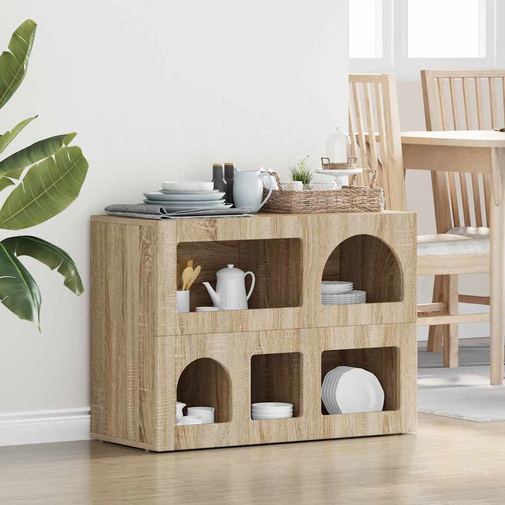 Buffet elst carvalho sonoma 80,5 x 35 x 59 cm