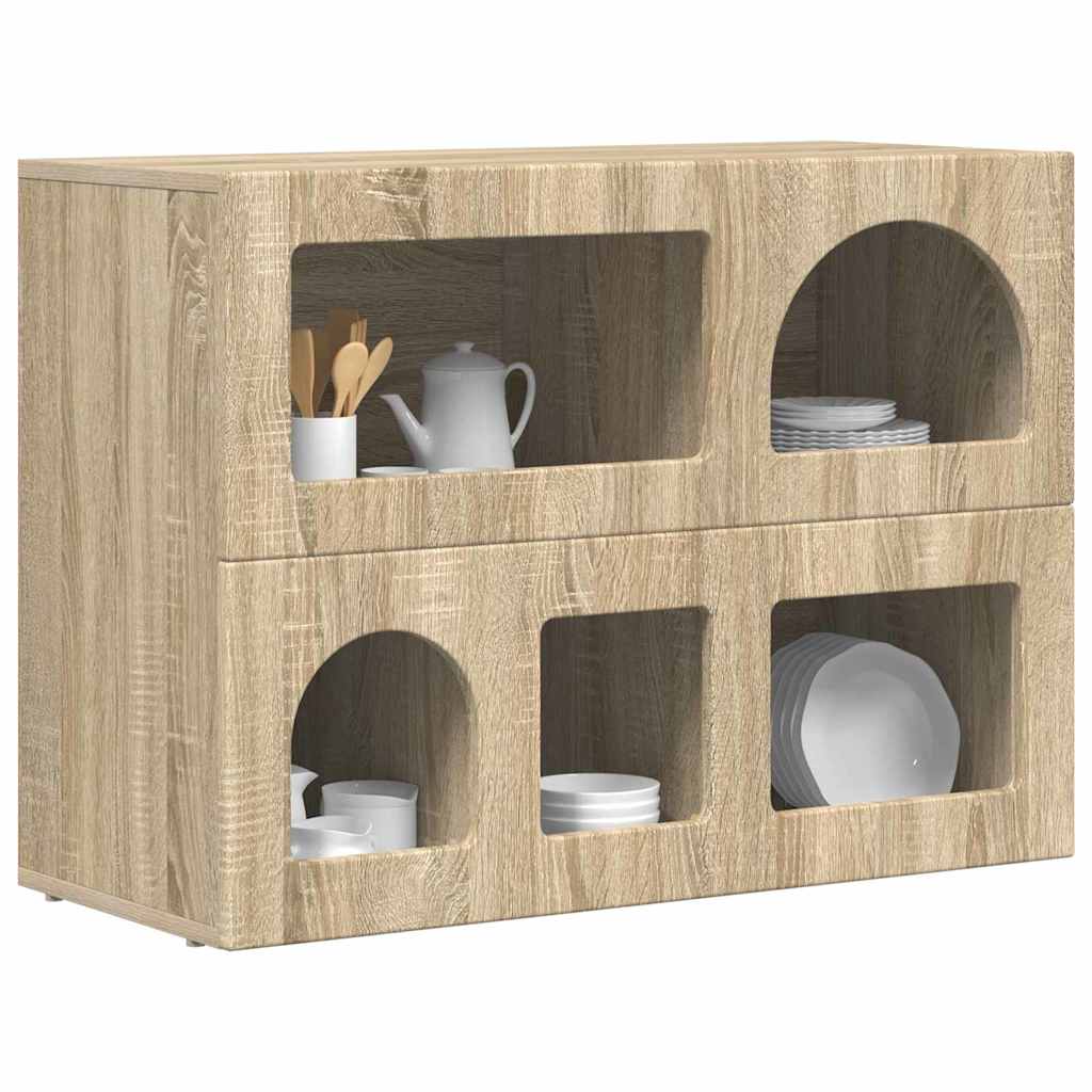 Buffet elst carvalho sonoma 80,5 x 35 x 59 cm