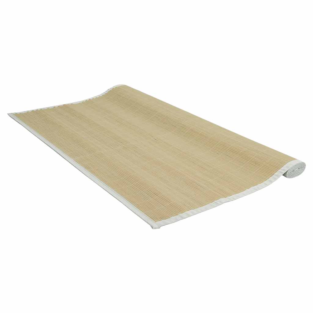 Tapete de bambu 160x230 cm natural