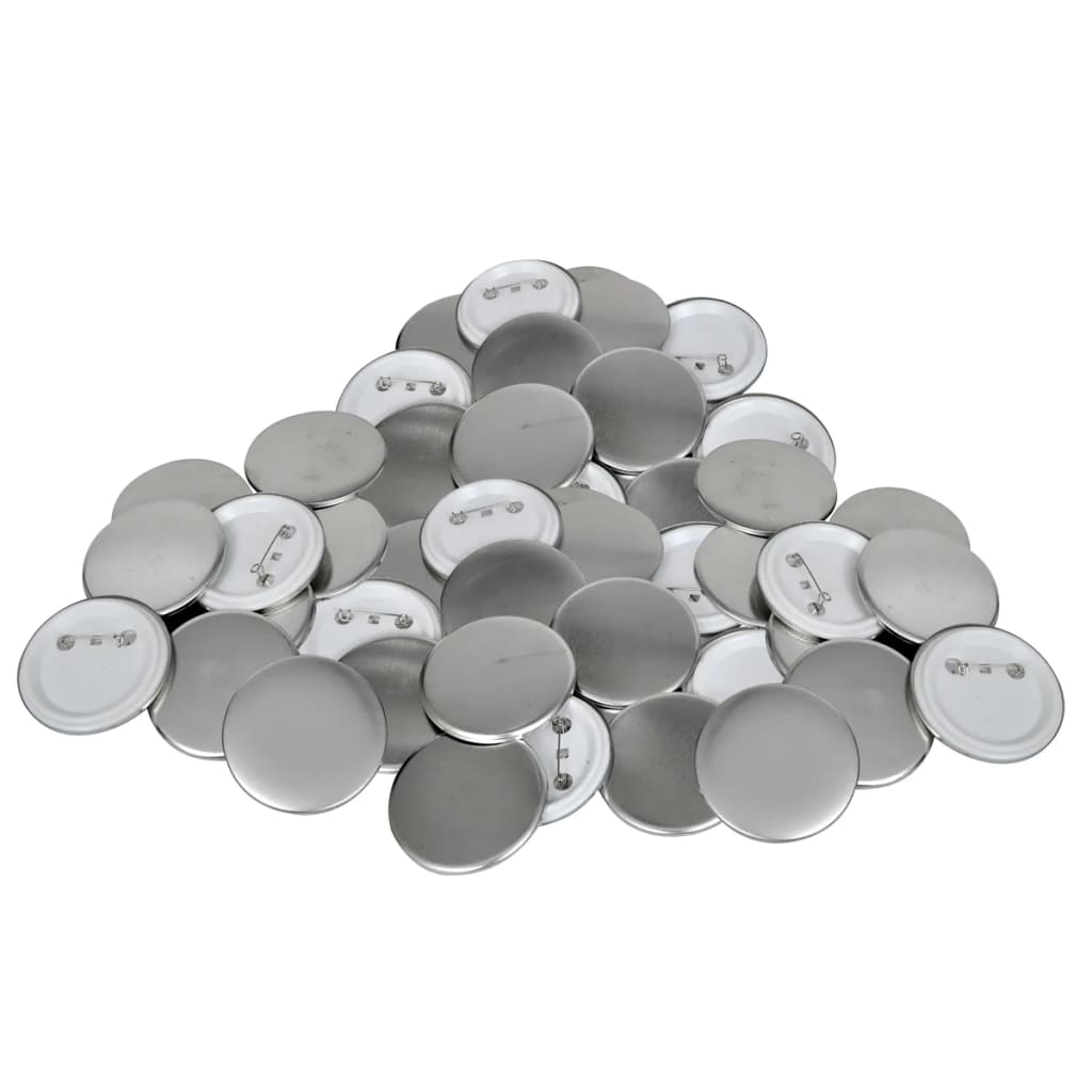 Conjunto de 500 pins/crachás com alfinete 44 mm