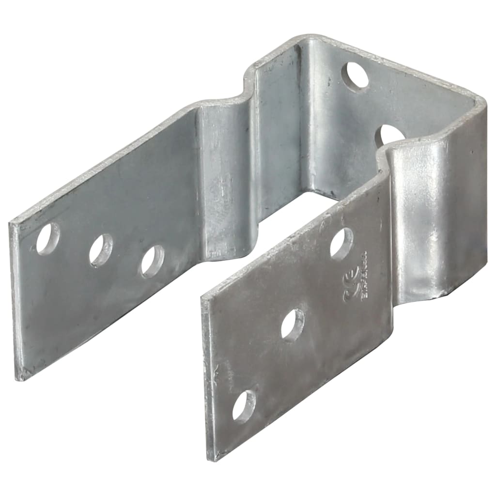 Âncoras de vedação 6 pcs 8x6x15 cm aço galvanizado prateado