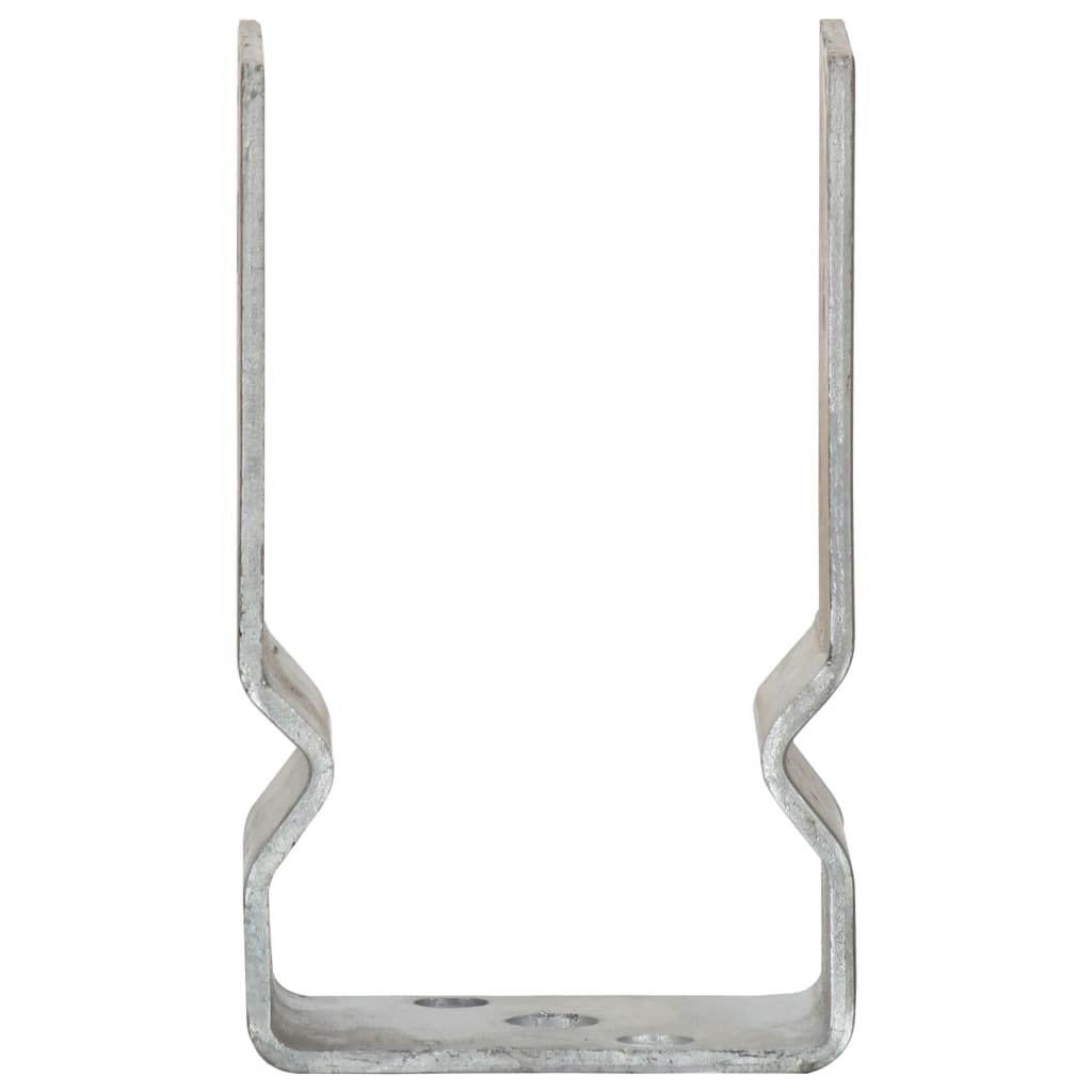 Âncoras de vedação 6 pcs 8x6x15 cm aço galvanizado prateado