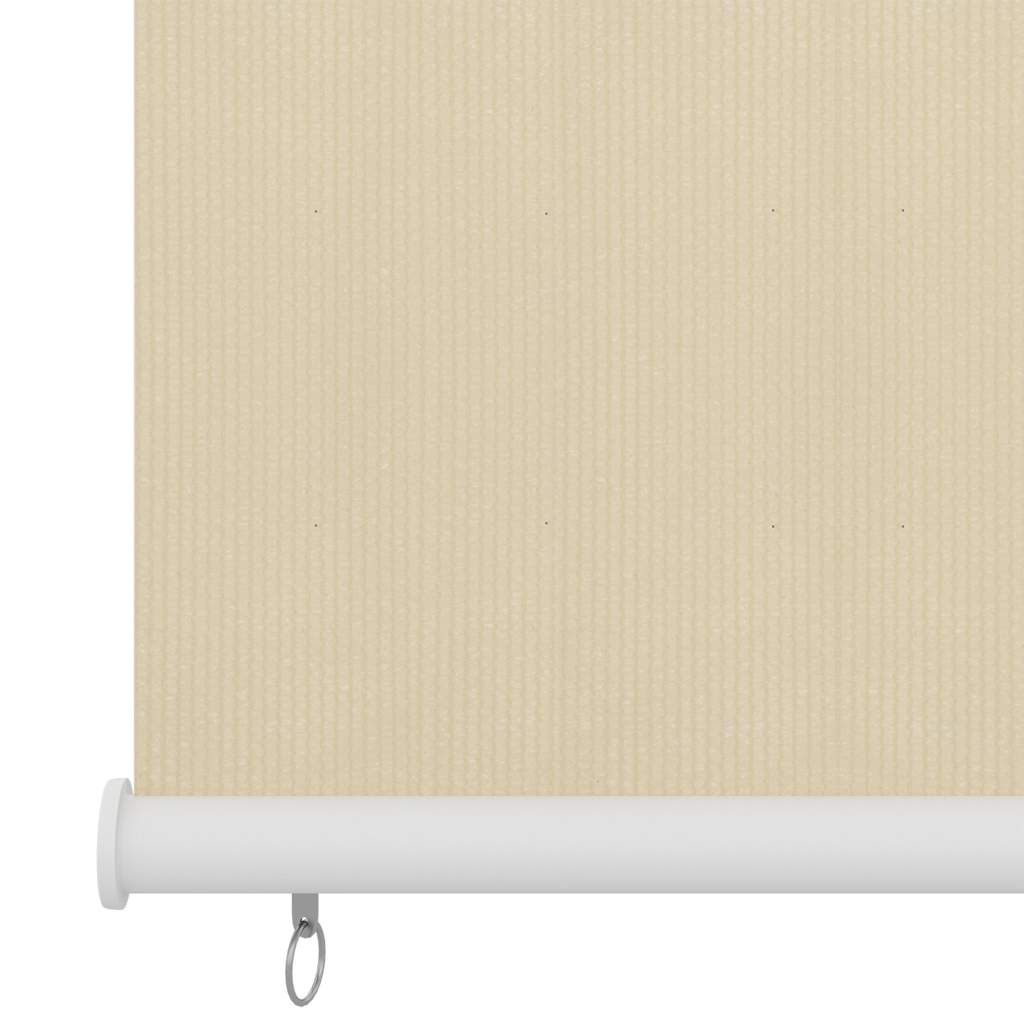 Estore de rolo para exterior cor creme 65 cm (l) x 140 cm (a) HDPE