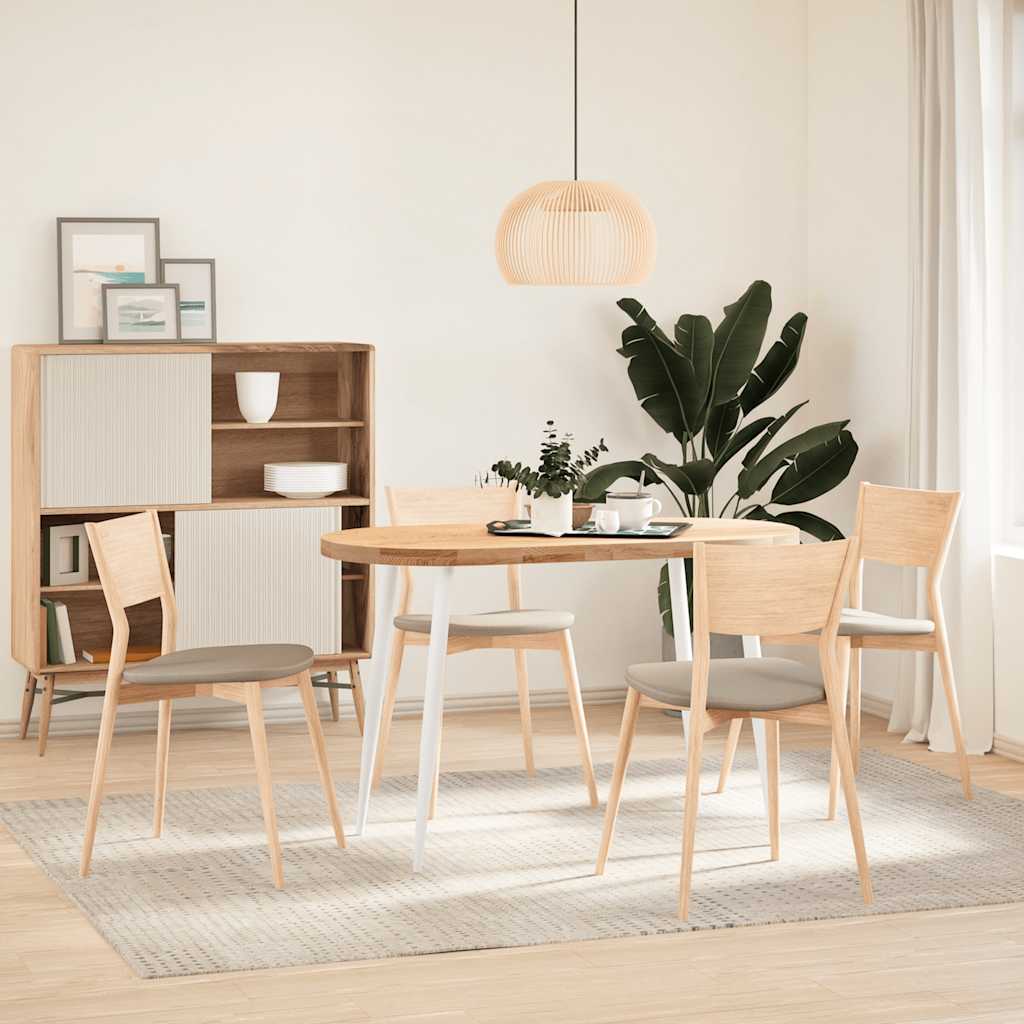 Pés de mesa de console cônicos 4 peças branco 72-73 cm aço