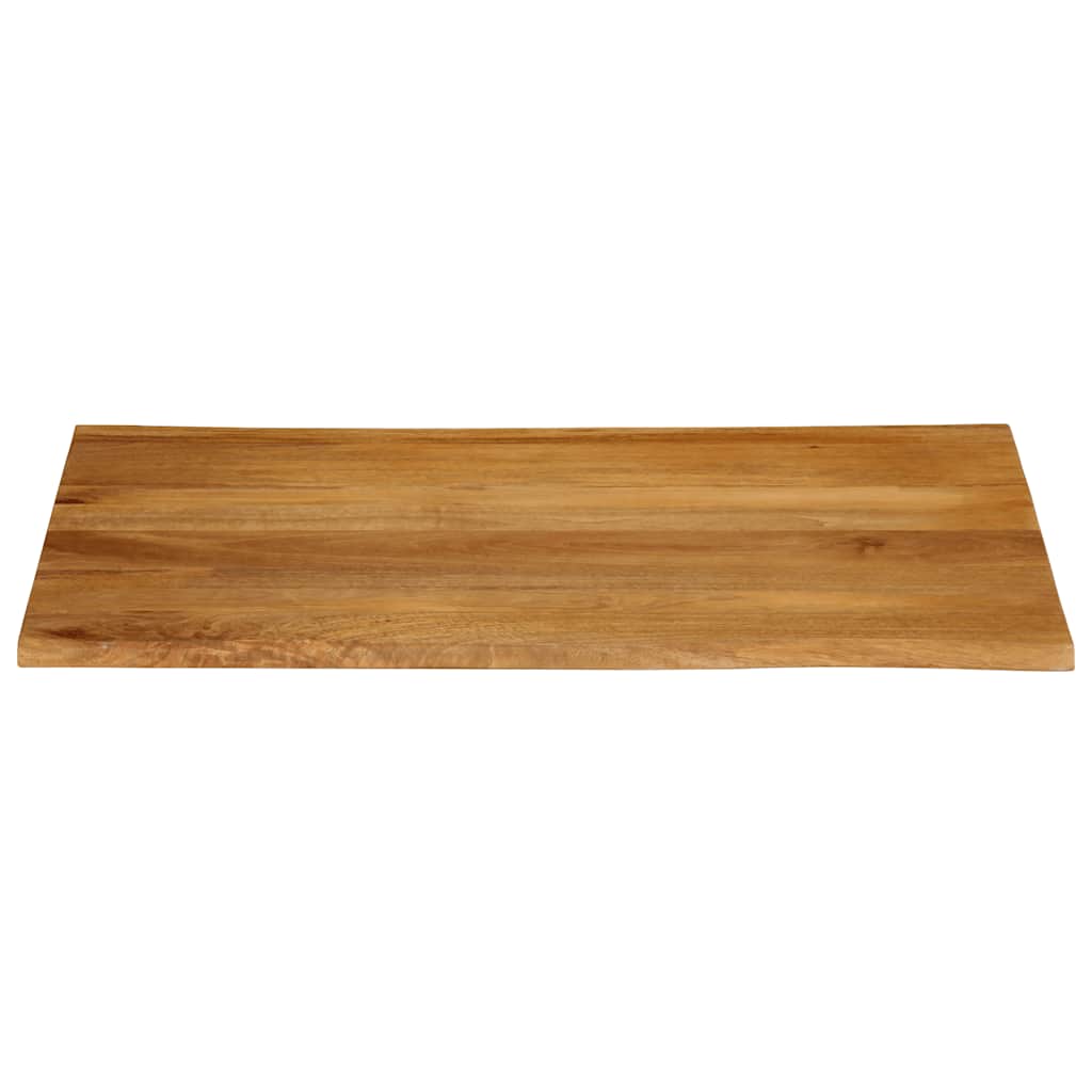 Tampo de mesa c/ borda viva 100x80x3,8 cm mangueira maciça