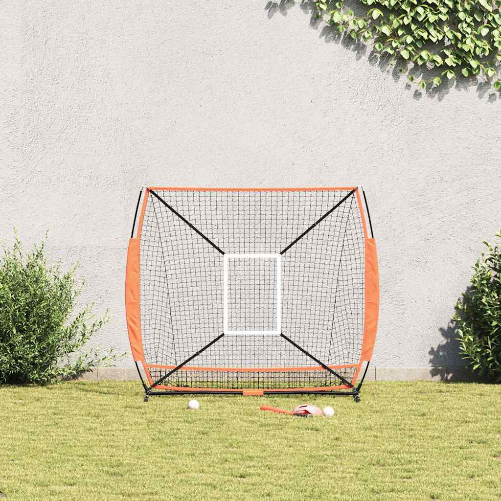 Rede de prática de basebol manual 180 x 89,5 x 152,5 cm