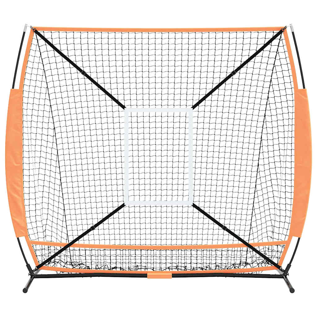 Rede de prática de basebol manual 180 x 89,5 x 152,5 cm