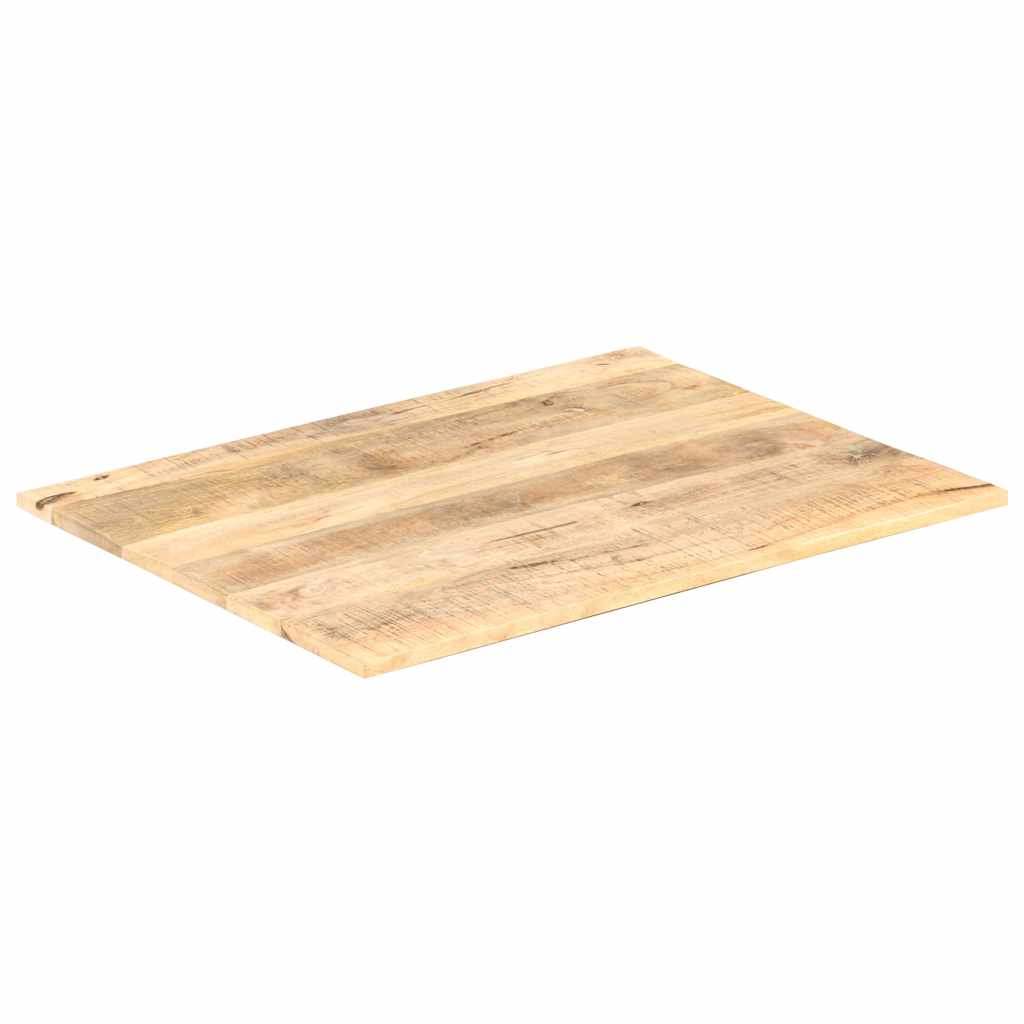 Tampo de mesa madeira de mangueira maciça 15-16 mm 90x70 cm