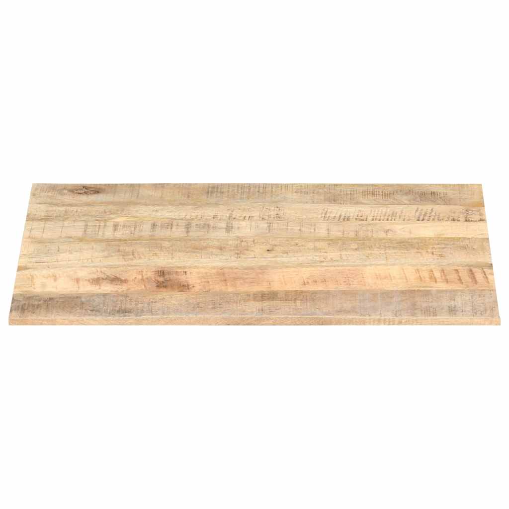 Tampo de mesa madeira de mangueira maciça 15-16 mm 90x70 cm