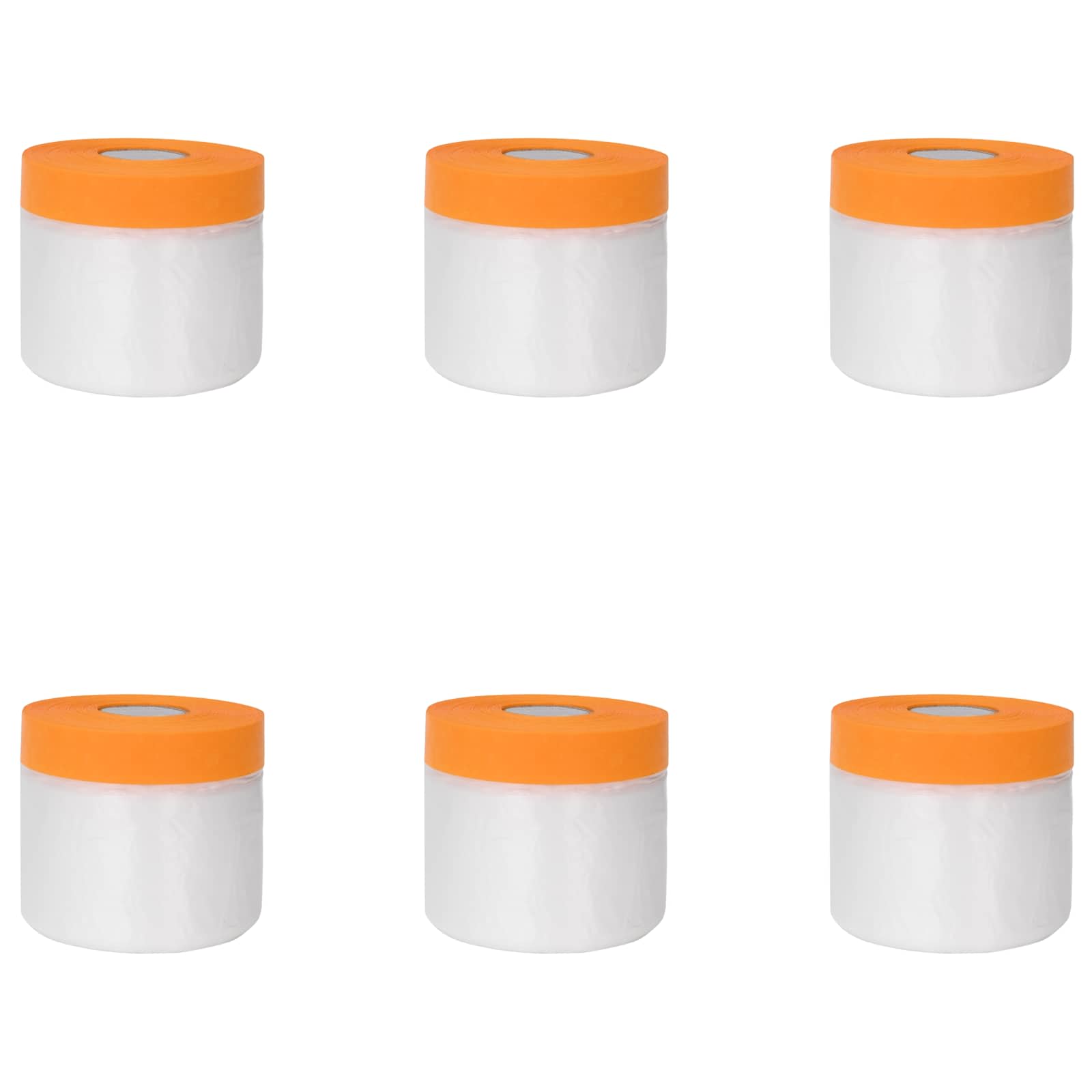 Folha de poeira com fita adesiva 6 unid. transparente HDPE