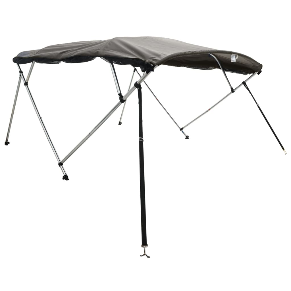 Toldo 4 arcos bimini paredes malha laterais 243x(185-198)x137cm