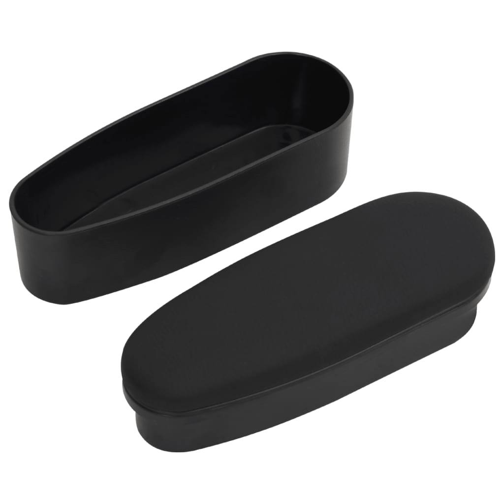 Apoio braço c/ arrumação p/ carro universal 18,5x6,5x7,5cm ABS