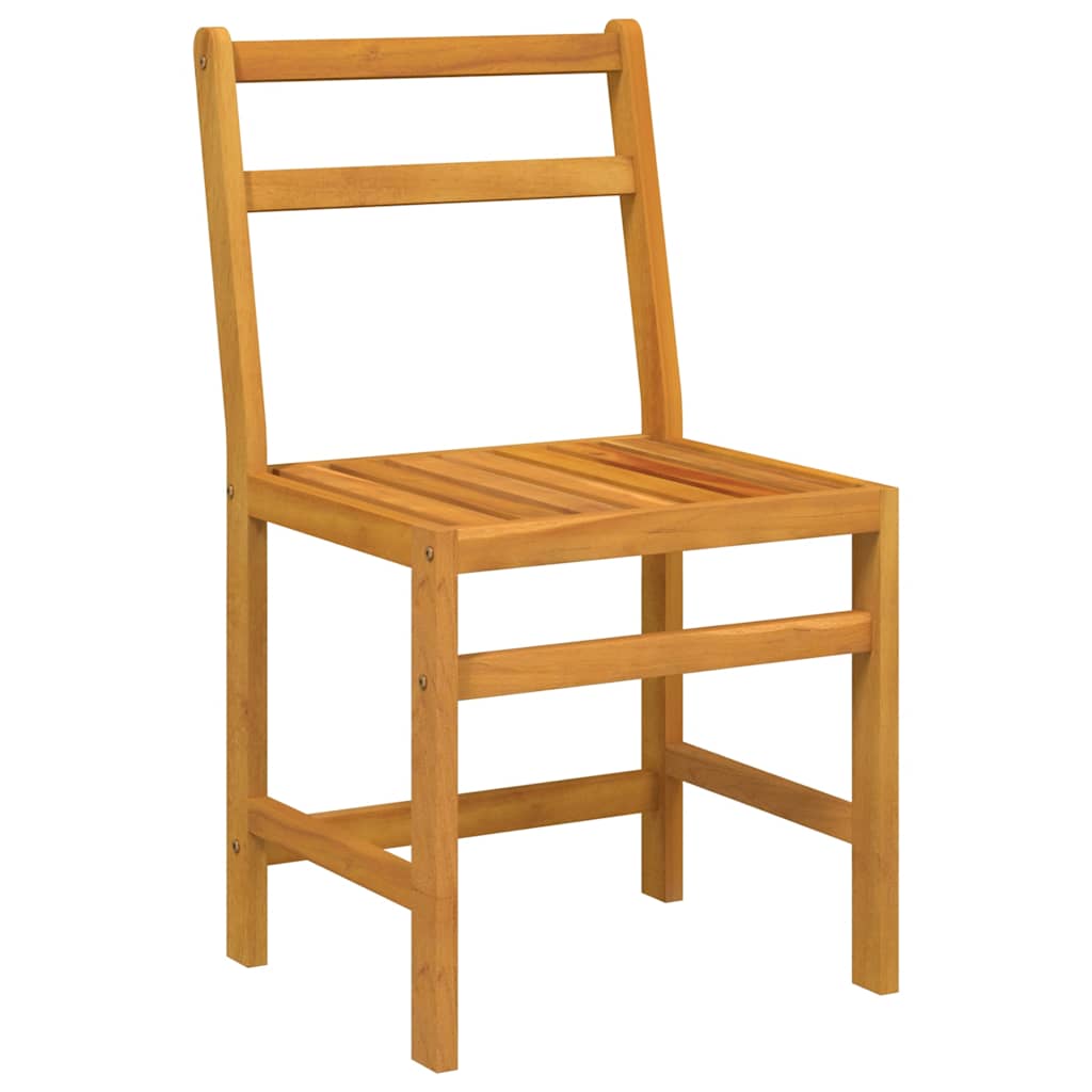 Conjunto de varanda 3 pcs madeira de acácia maciça