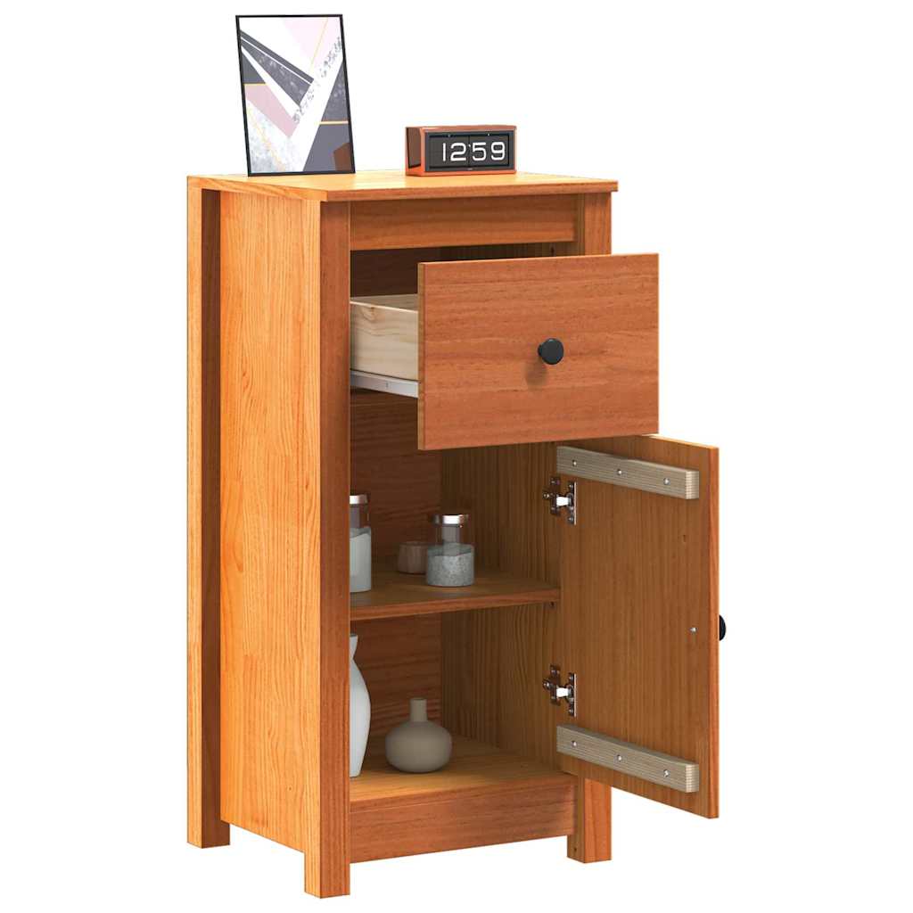 Buffet 2 unid. marrom cera 39 x 34,5 x 80 cm