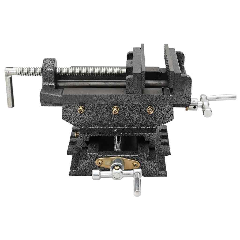 Torno-prensa manual com corrediça transversal 150 mm