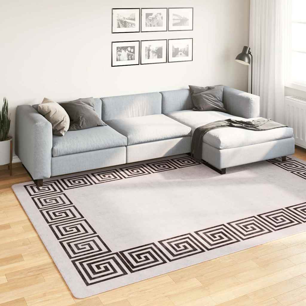 Tapete lavável 190x300 cm bege-claro