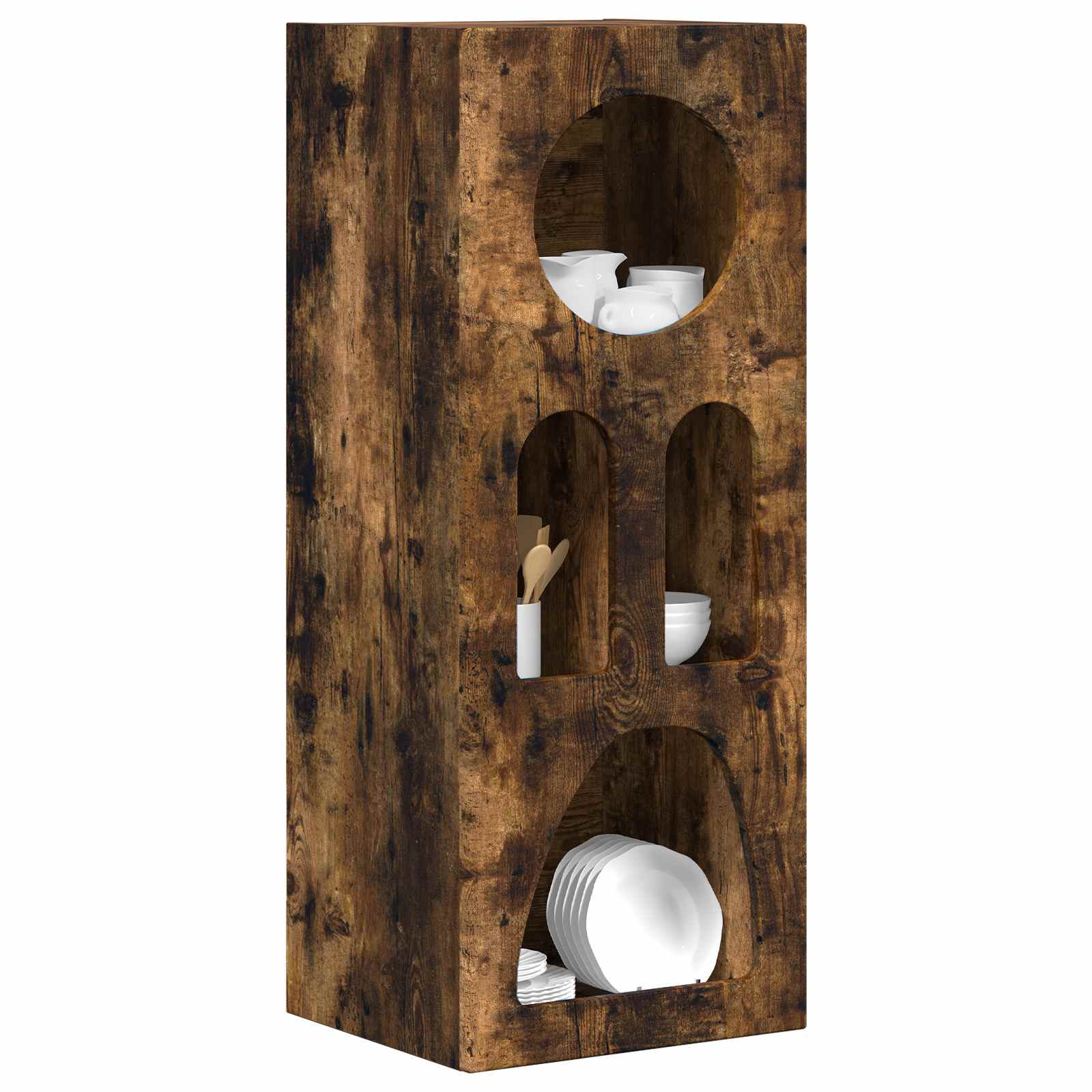 Buffet elst carvalho defumado 40 x 35 x 100,5 cm