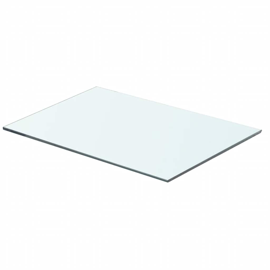 Prateleiras 2 pcs 50x30 cm vidro transparente