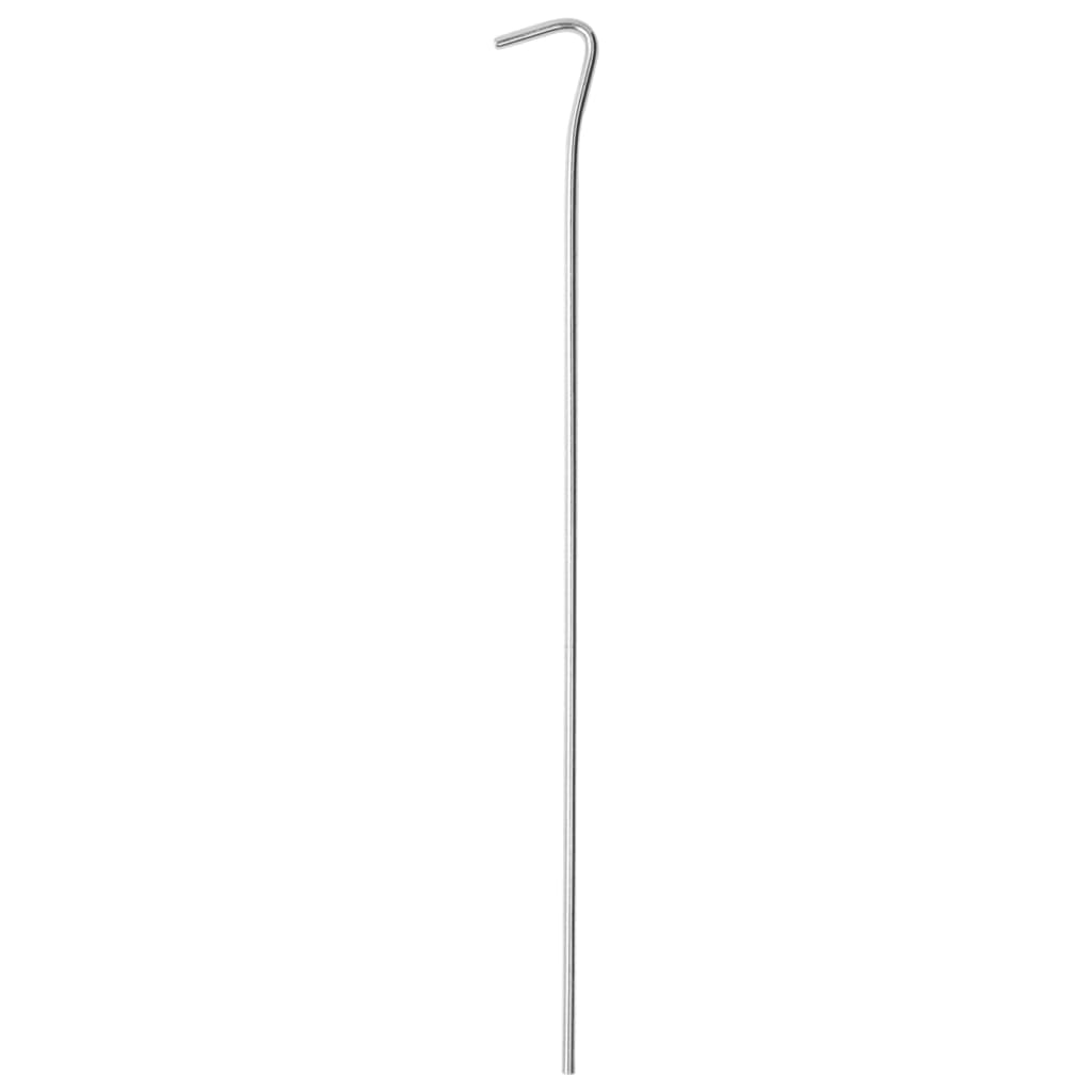 Estacas para tenda 50 pcs 30 cm ø4 mm aço galvanizado