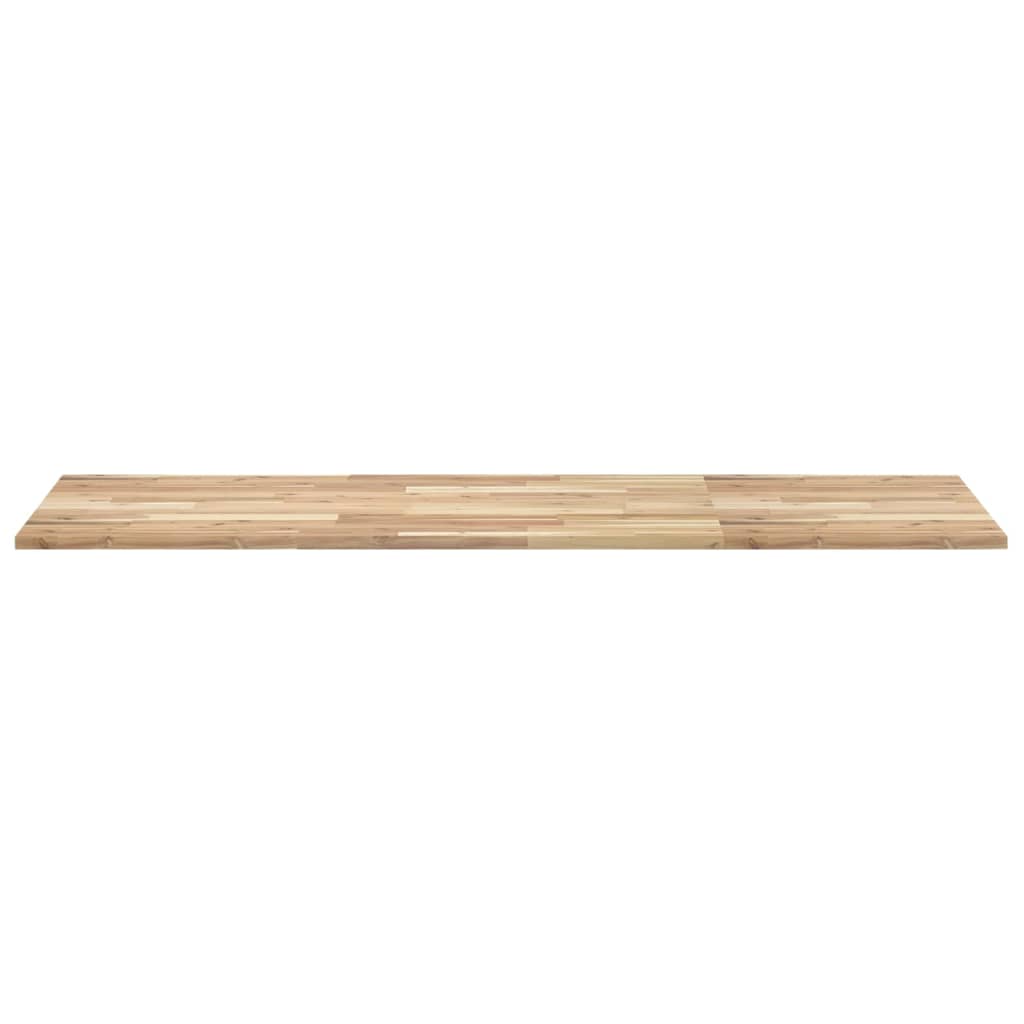 Tampo p/ móvel casa de banho 120x60x2 acácia maciça não tratada