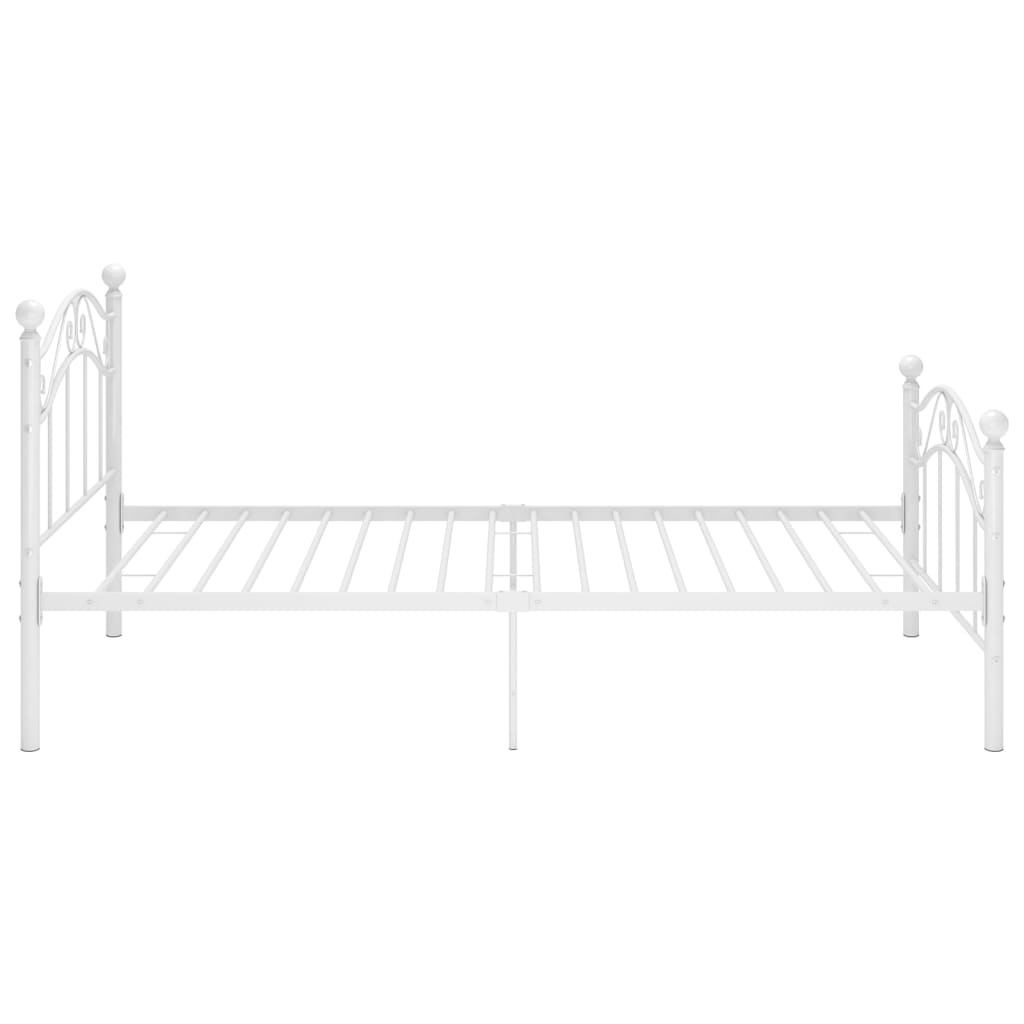 Estrutura de cama metal 90x200 cm branco
