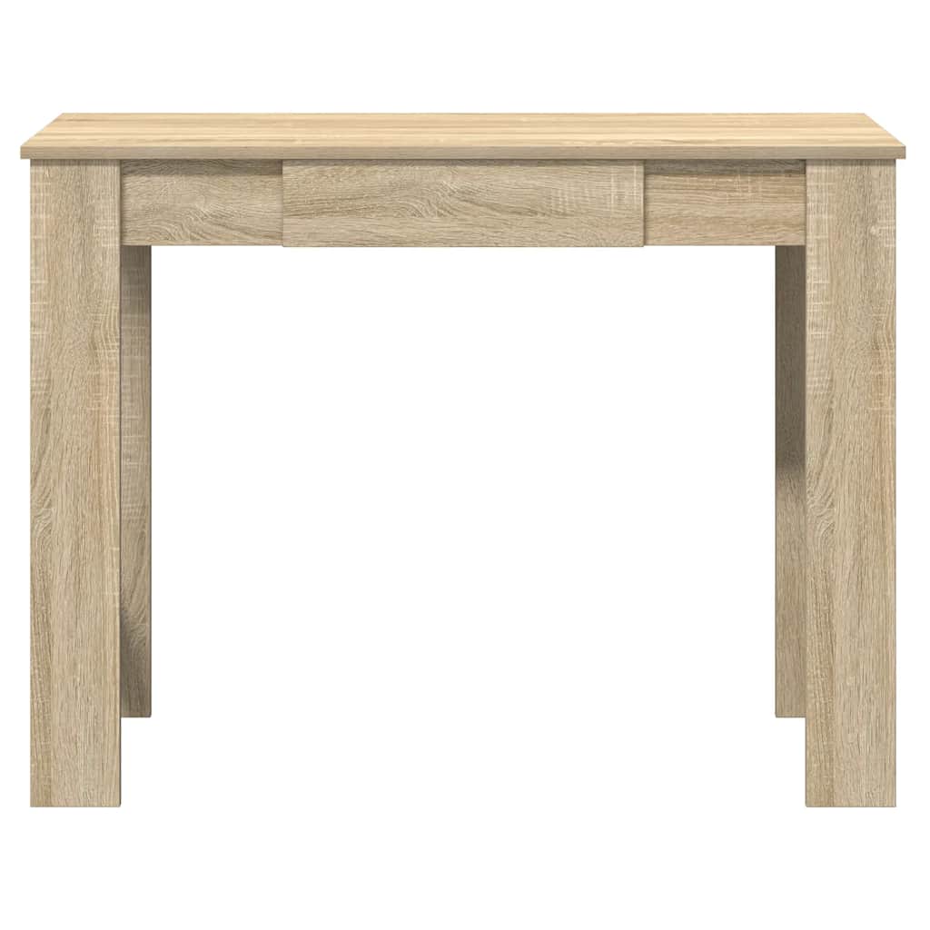 Secretária 100x45x75 cm contraplacado carvalho sonoma