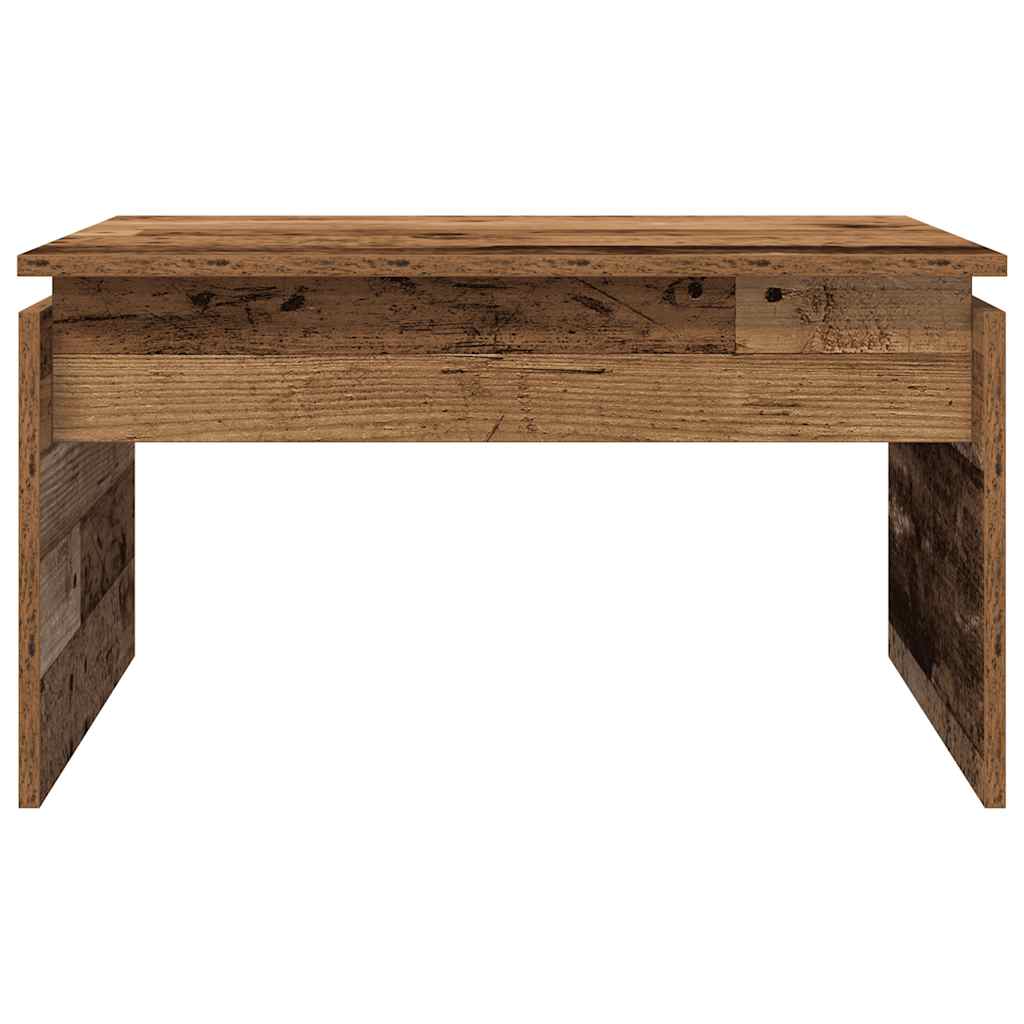Mesa de centro 68x50x38 cm derivados de madeira madeira velha