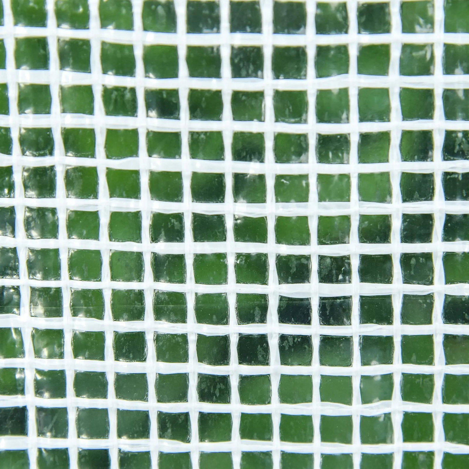 Estufa de jardim terraço 270x90x90 cm tipo casa tubo de aço com 3 janelas estufa pequena para cultivo de plantas branco translúcido