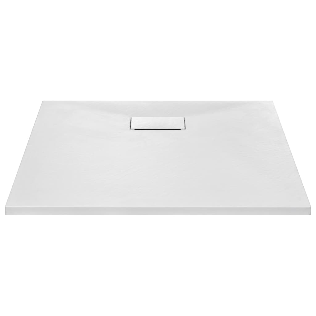 Base de chuveiro smc branco 80x80 cm