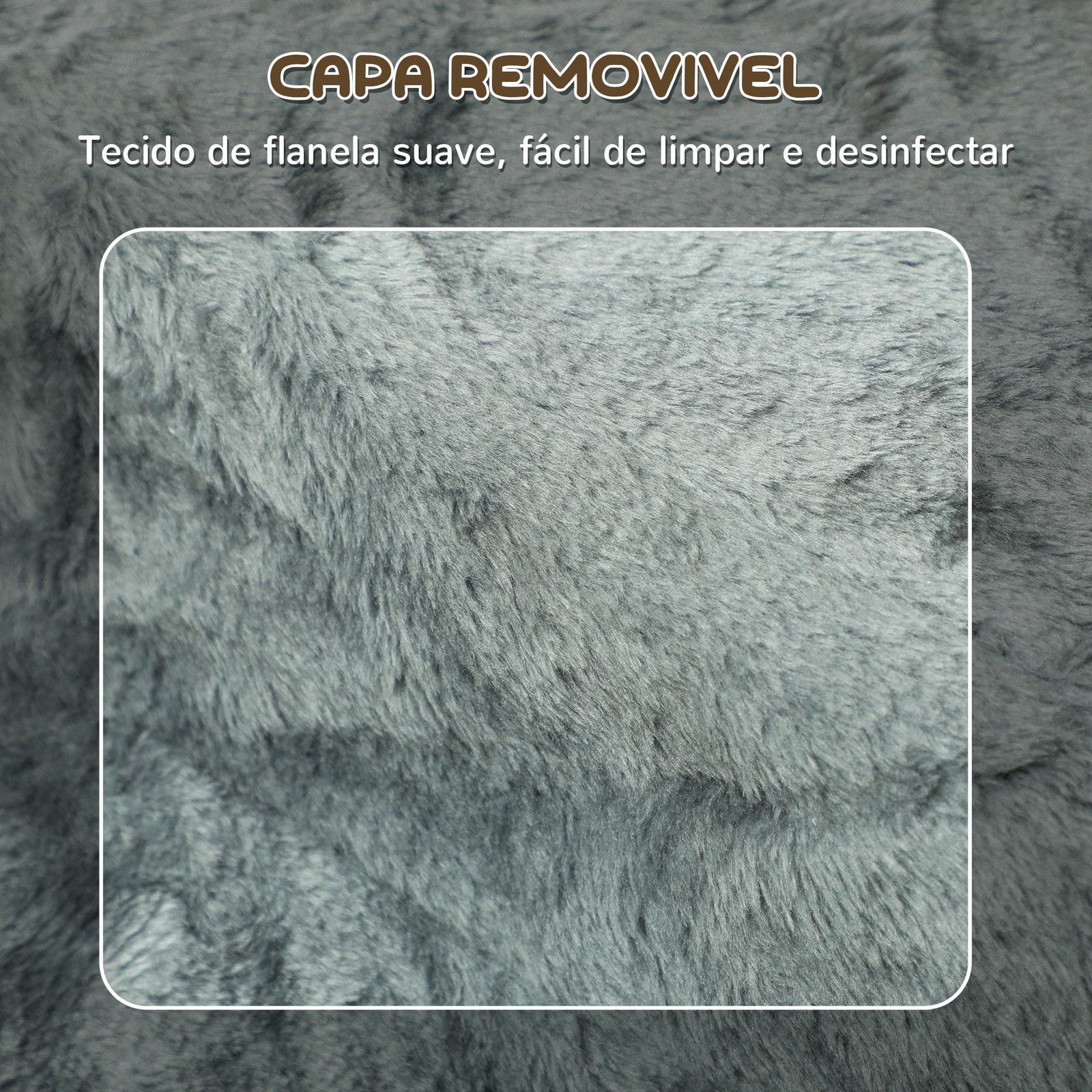 Escada para animais de estimação com 3 degraus 2 em 1 com capa removível e lavável escada para cães gatos 35x46x35 cm cinza