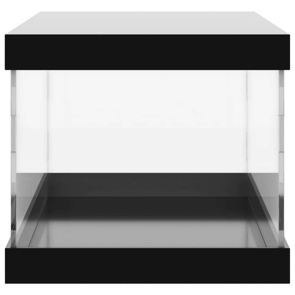 Caixa de exposição 34x16x14 cm acrílico transparente