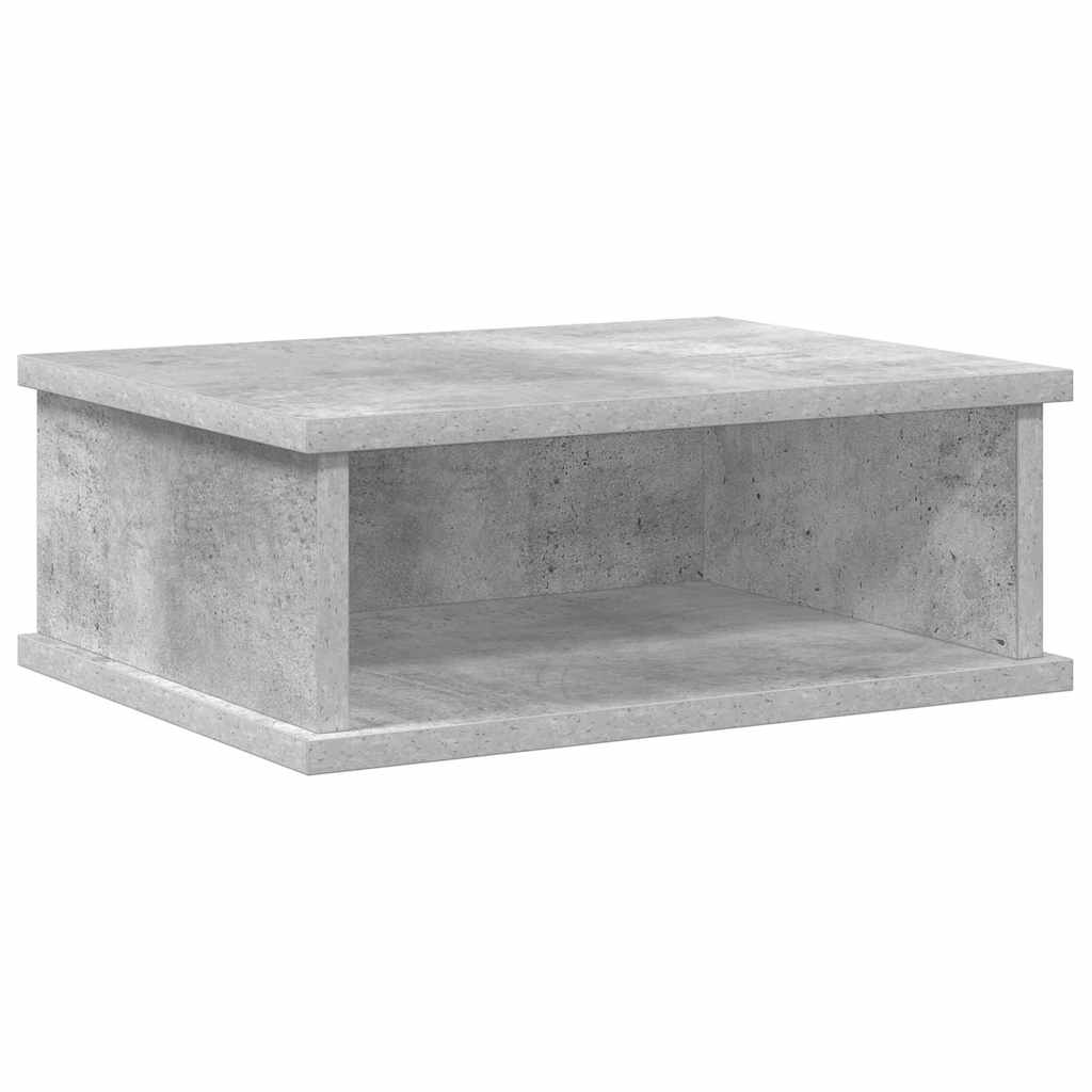 Mesa-de-cabeceira cinzento 40 x 31 x 15 cm derivados de madeira