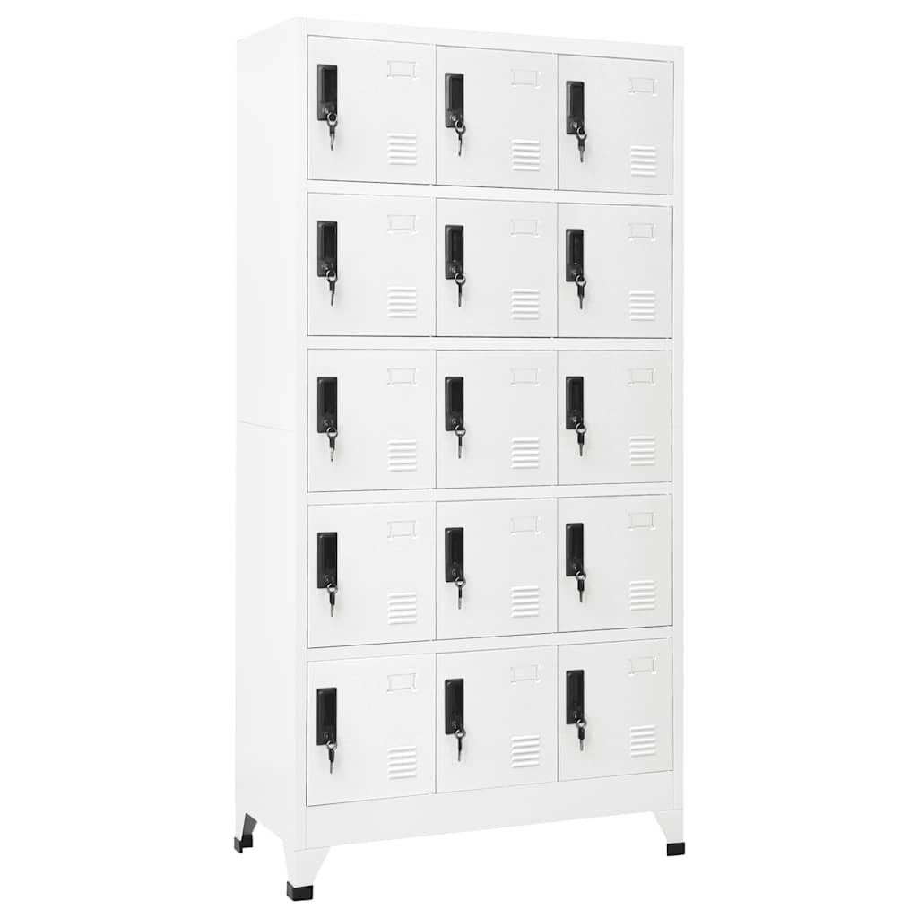 Cacifo 90x40x180 cm aço branco