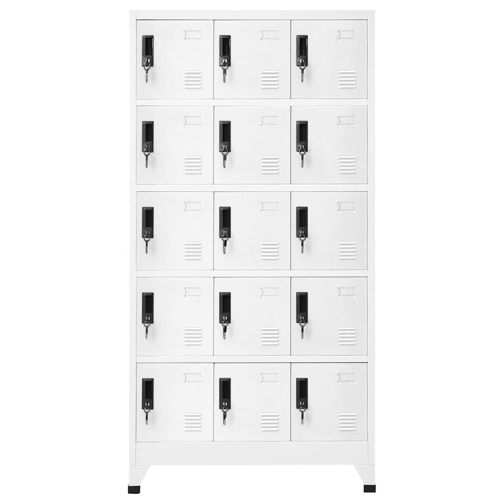 Cacifo 90x40x180 cm aço branco