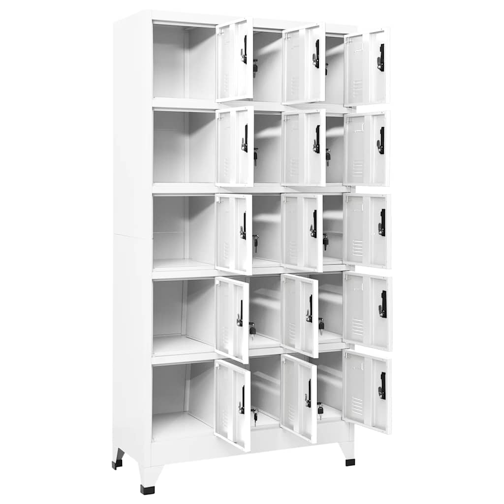 Cacifo 90x40x180 cm aço branco